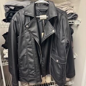 Universal Thread Black Leather Jacket